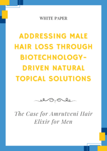 white paper on amrutveni hair elixir for men