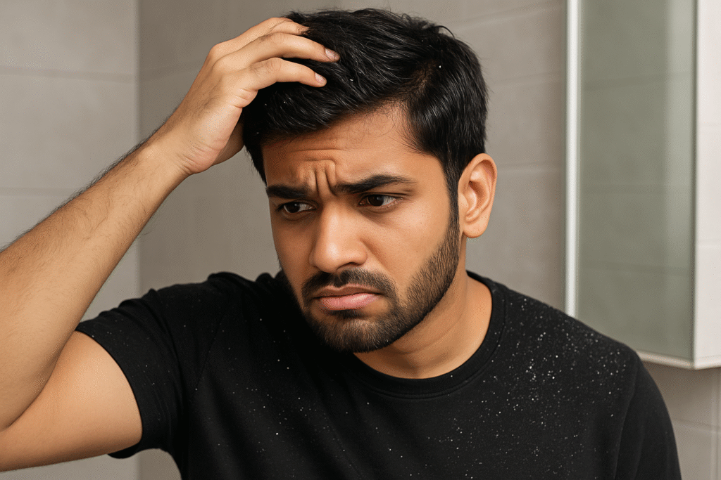 stress and hair loss in men